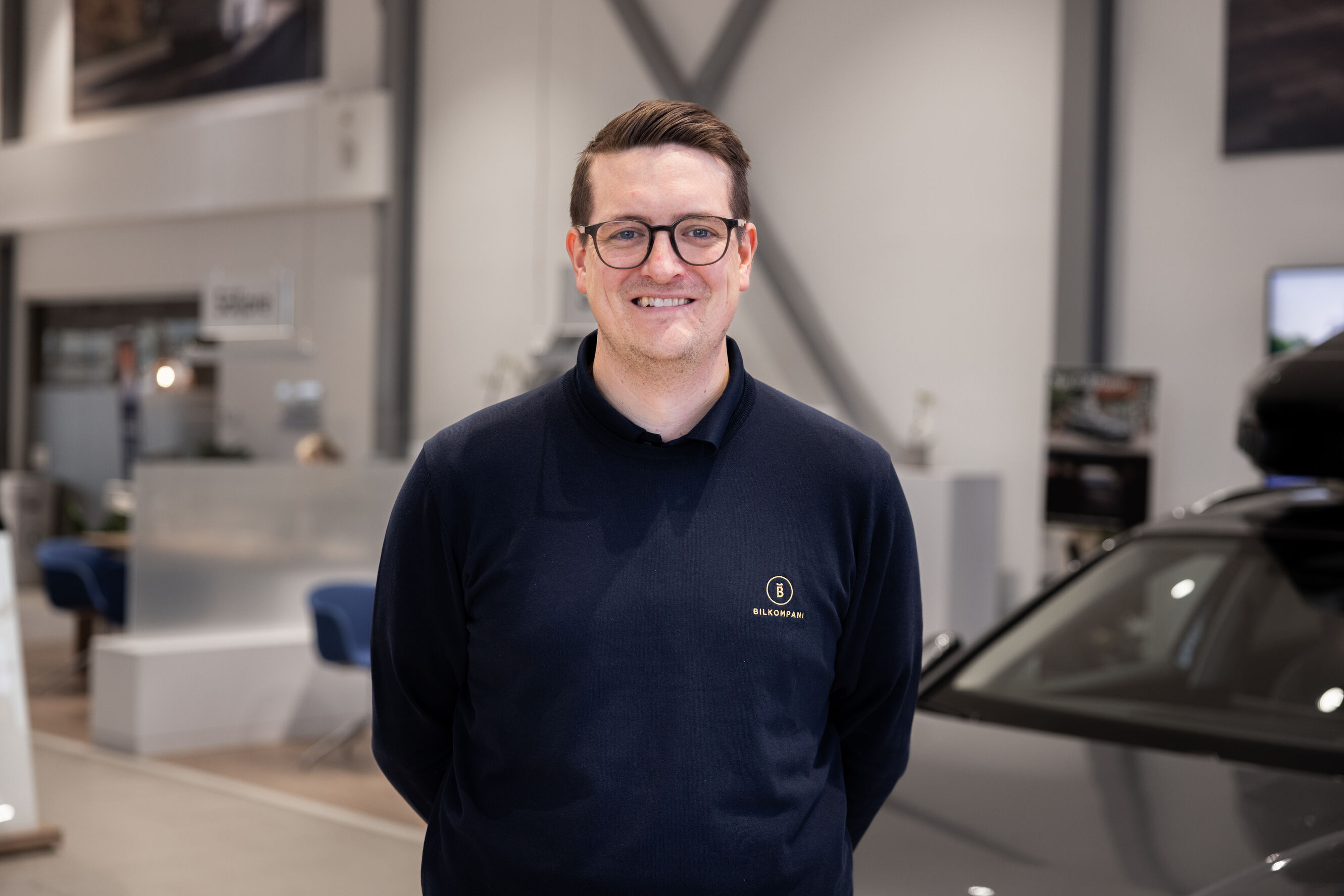 Albin Björkling på Bilkompani Kalmar Södra