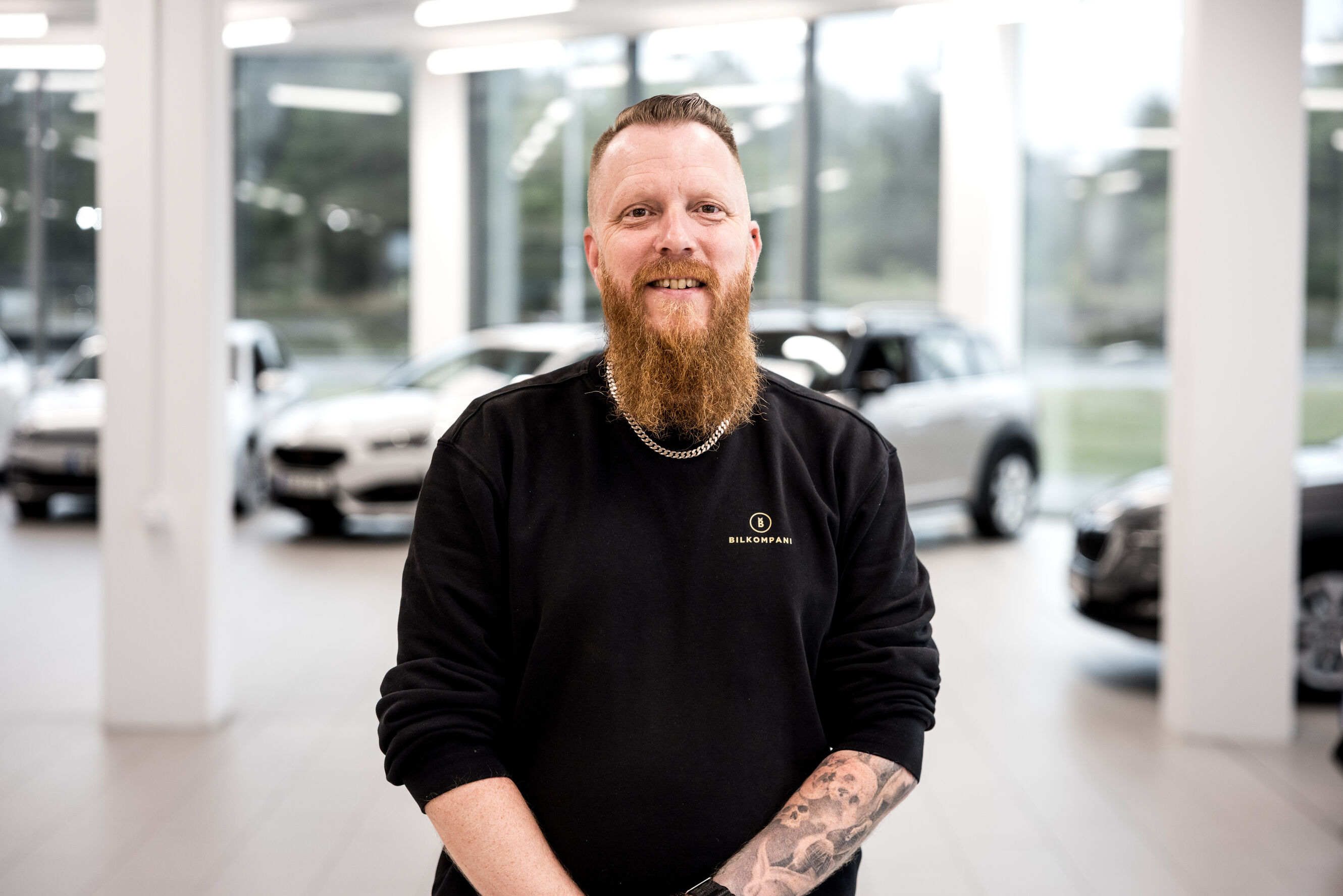 Henrik Raheus på Bilkompani Kalmar Norra