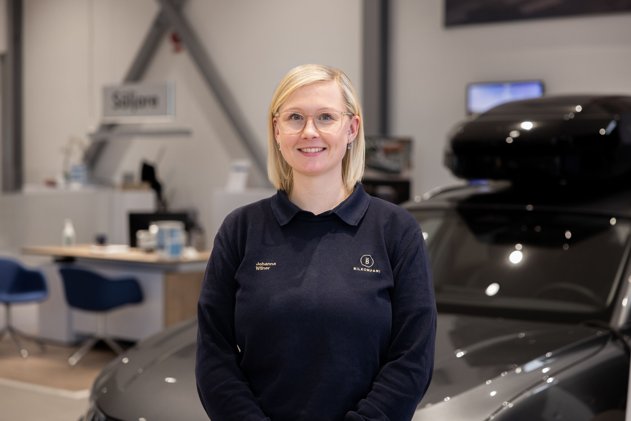 Johanna Wilner på Bilkompani Kalmar Södra