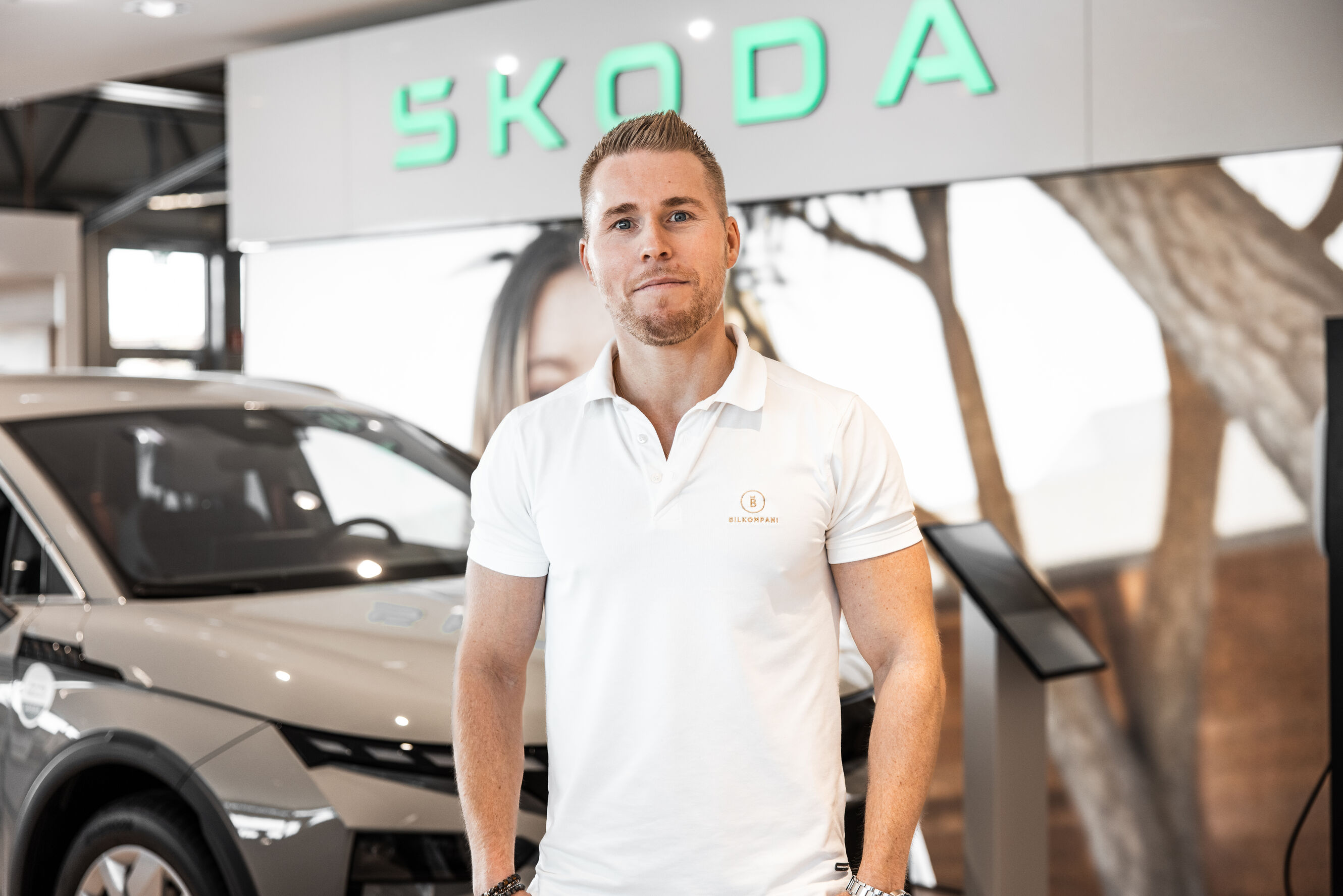 Martin Strandberg på Bilkompani Kalmar Södra