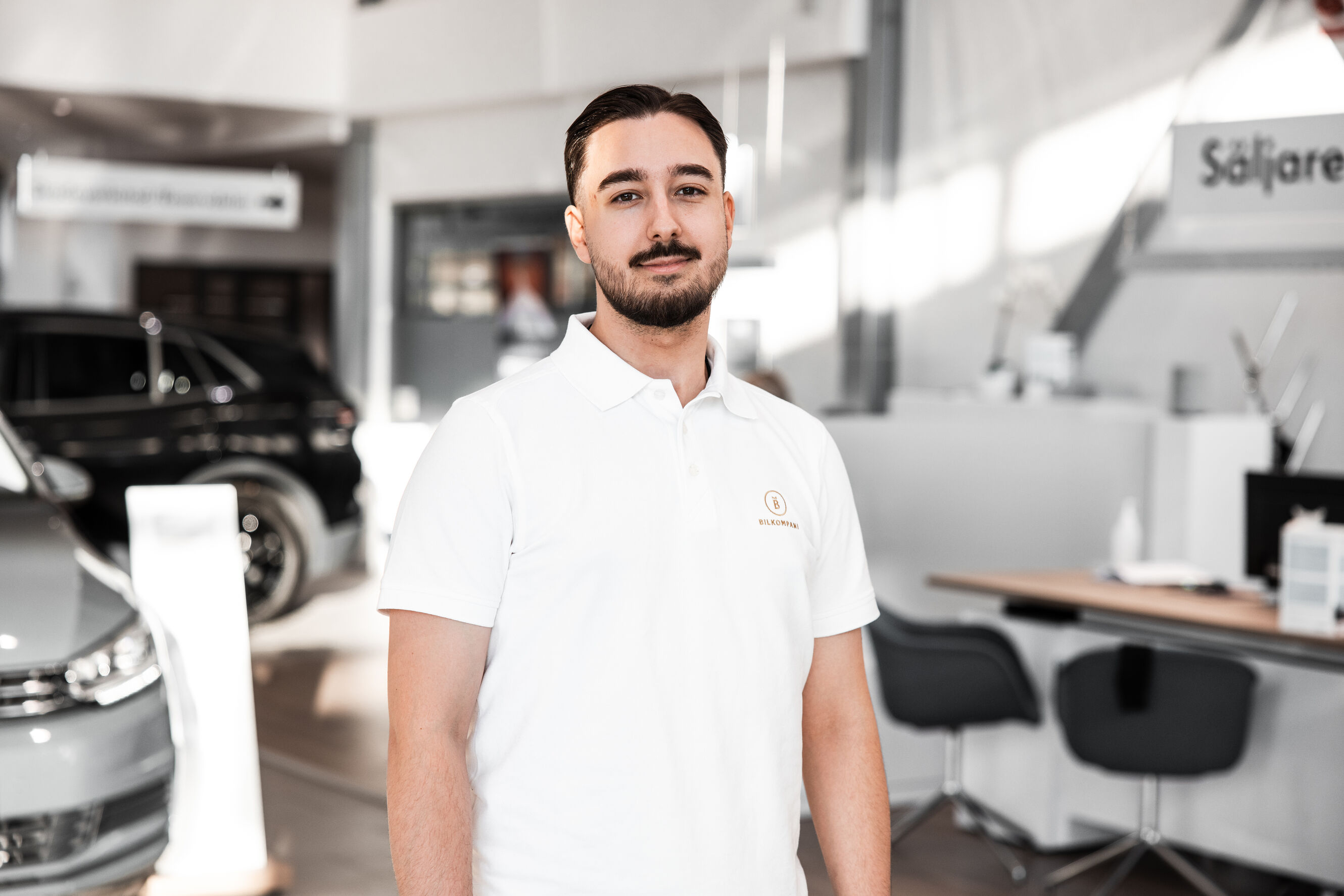 Petar Ilic på Bilkompani Kalmar Södra