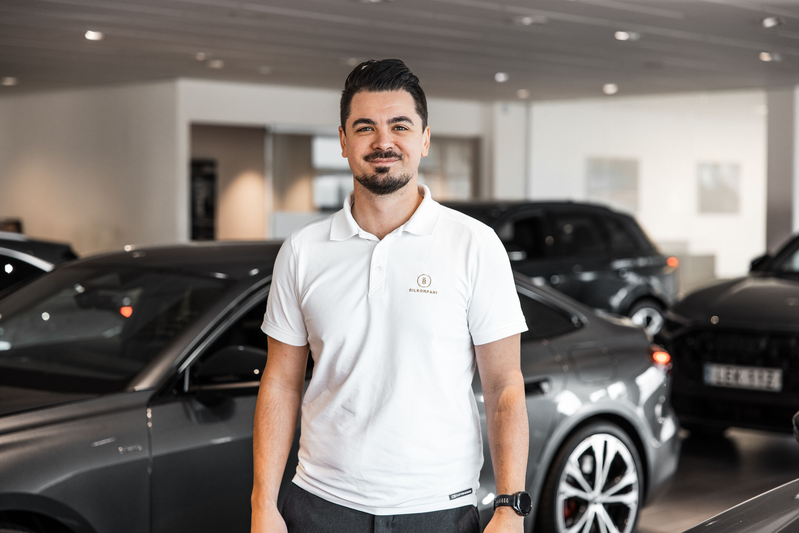 Rasmus Persson på Bilkompani Kalmar Södra