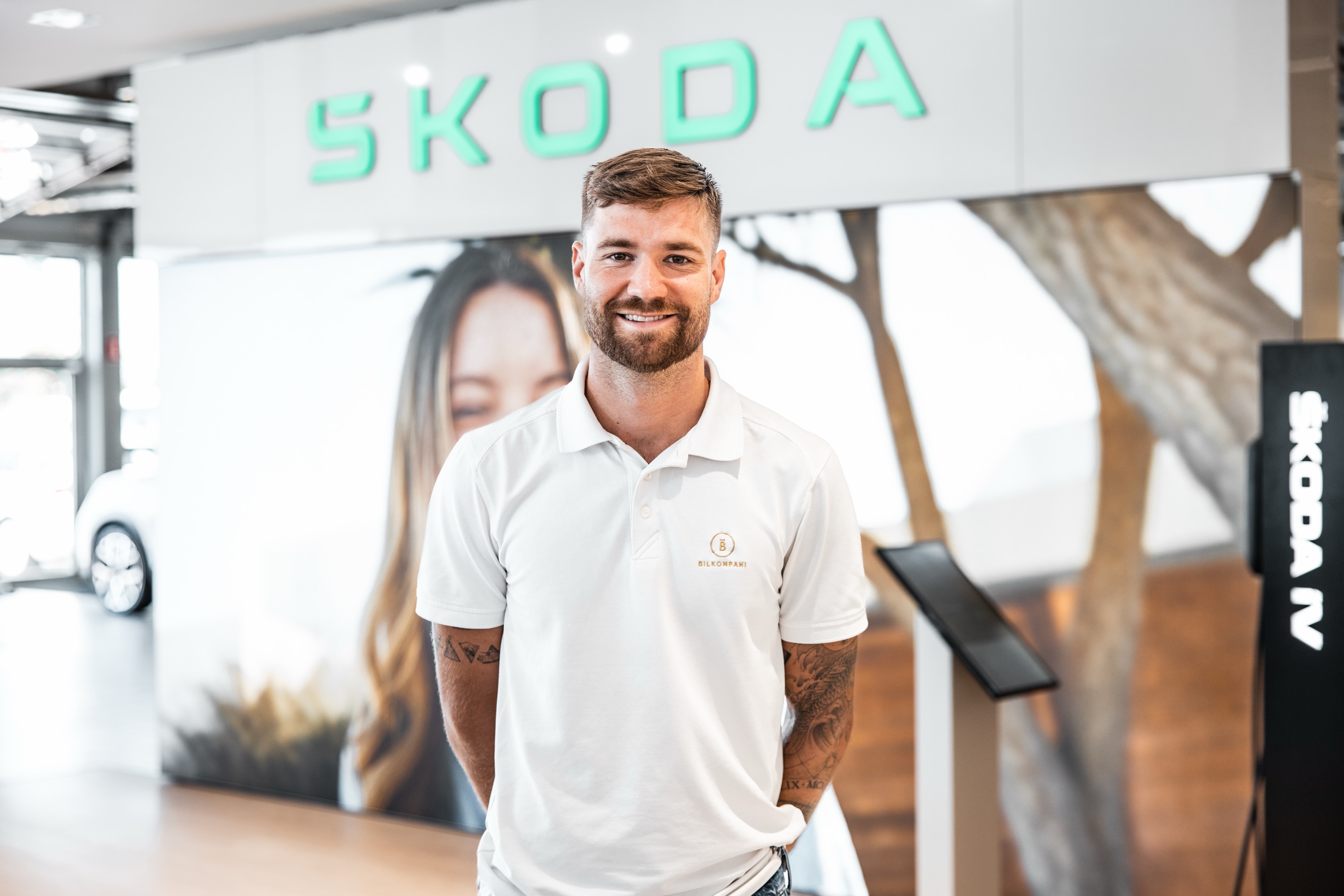 Wilmer Samuelsson på Bilkompani Kalmar