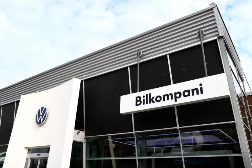 Fasadbild på Bilkompani Kalmar Södra