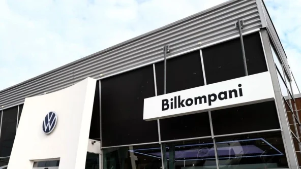Fasadbild på Bilkompani Kalmar Södra