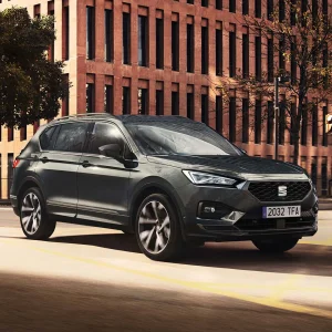 Seat Tarraco i stadsmiljö